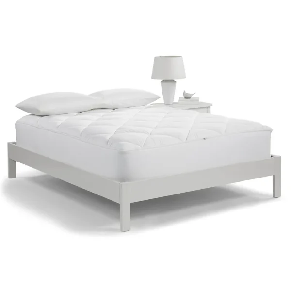 Serta Luxury Firm Comfort Mattress Pad - White (Queen)