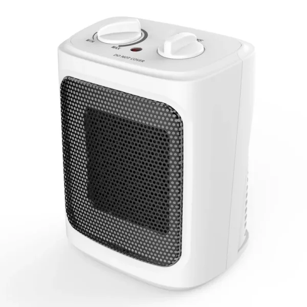 Mainstays 1500W Ceramic Fan-Forced Electric Space Heater - White