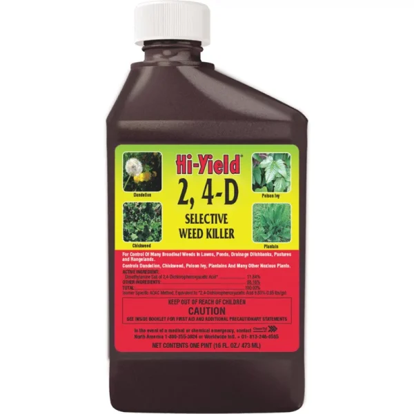 Hi-Yield 2, 4-D Selective Weed Killer - 16 fl oz bottle