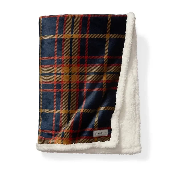 Eddie Bauer Cabin Fleece Throw - Multi - One Size