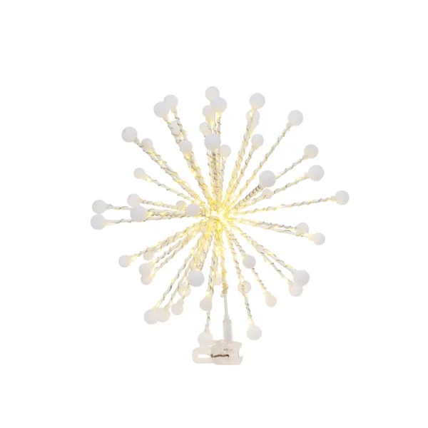Gerson Company 13.7"H Electric LED Lighted Starburst Tree Topper
