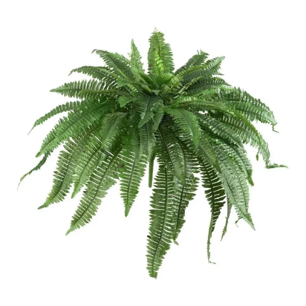 Nearly Natural 6051-S2 48" Boston Fern (Set of 2), 2 Piece