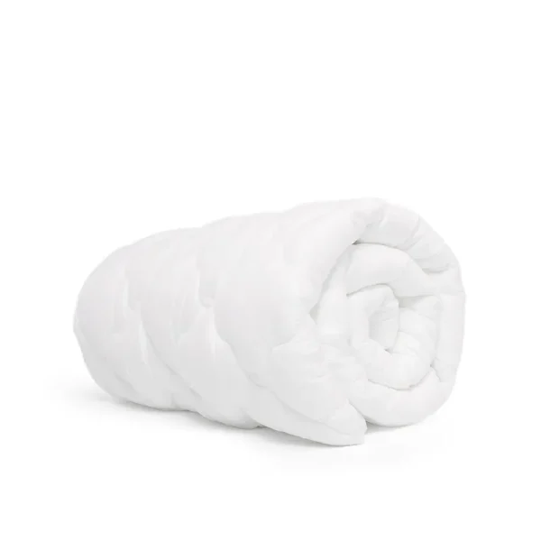 White Queen Extra Plush Mattress Pad with Fitted Skirt