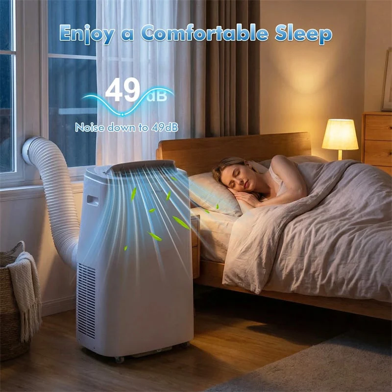 Eletriclife 15000 BTU 4-in-1 Smart Portable Air Conditioner with WiFi & APP Control, Cools up to 750 Sq Ft