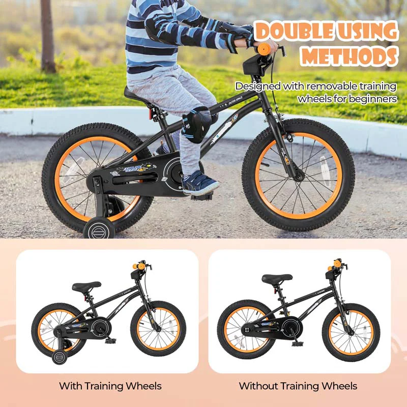 Eletriclife 16-Inch Kids Bike Sport Bicycle with Adjustable Seat and Reflectors