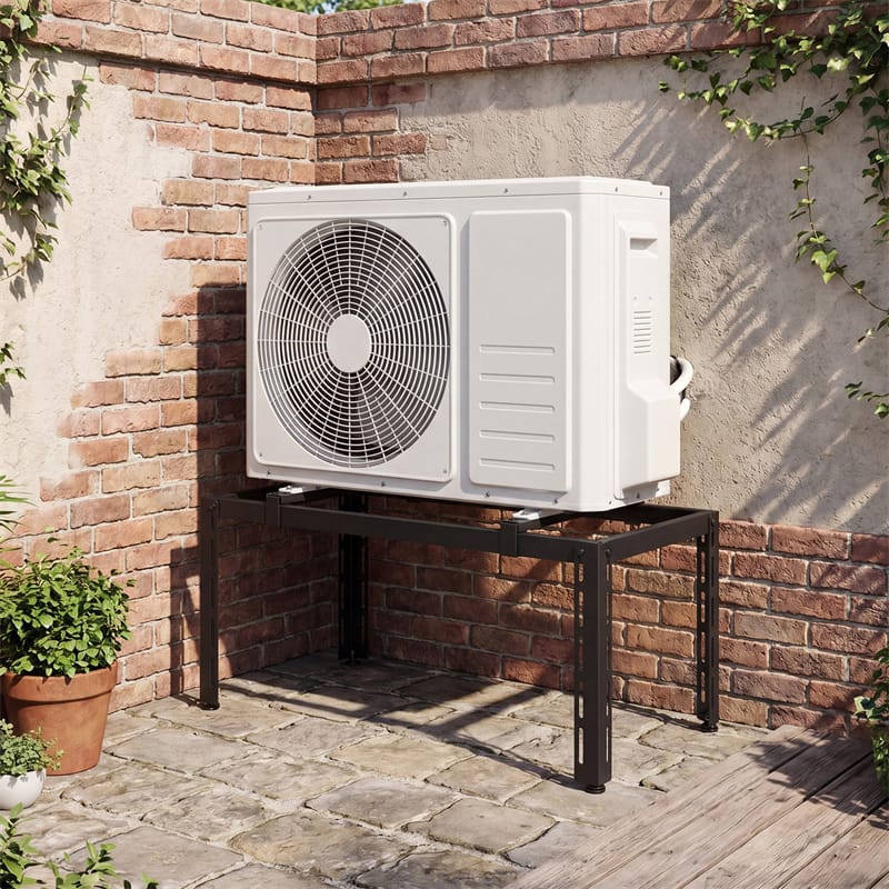 Eletriclife Adjustable Mini Split Ground Stand for 9000-36000 BTU Ductless Air Conditioners Heat Pump