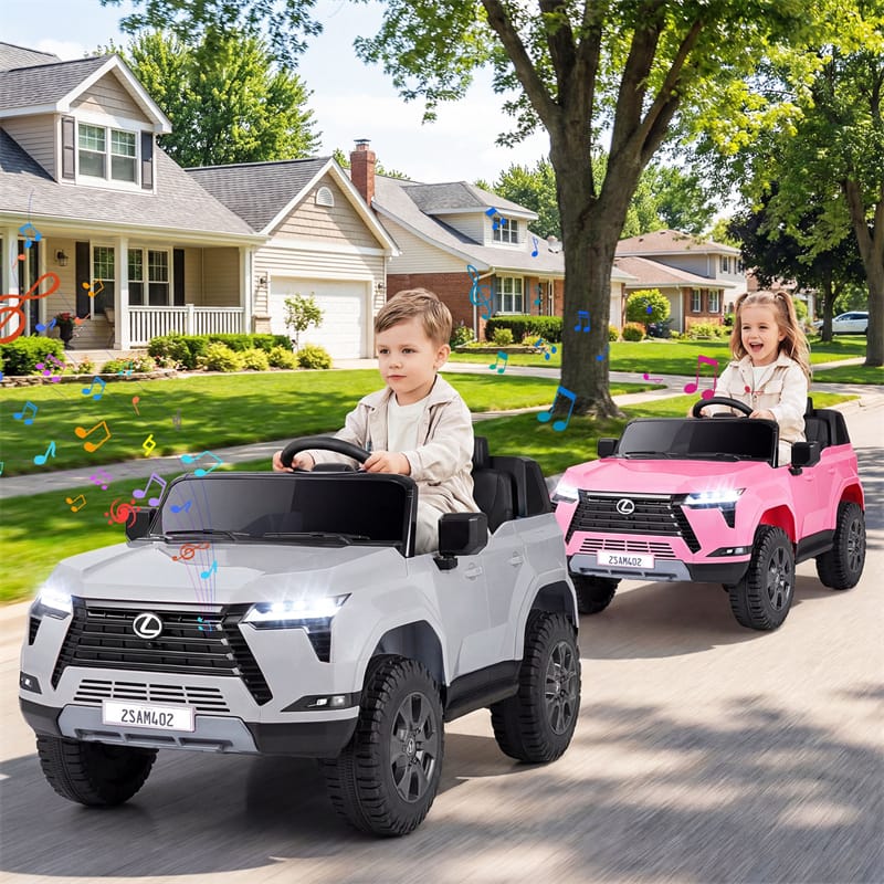 Eletriclife 24V 4WD Licensed LEXUS GX550 2-Seater Ride On Car for Kids
