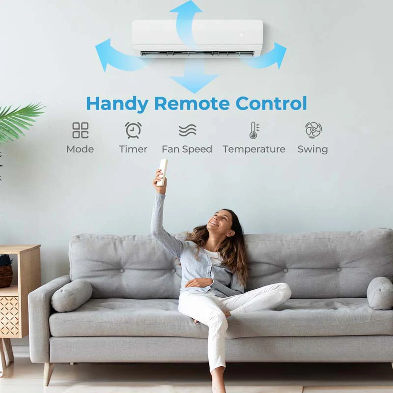 Eletriclife 27000 BTU 2 Zone 19 SEER2 Mini Split AC with Heat Pump