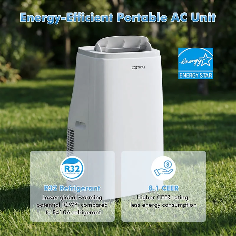 Eletriclife 15000 BTU 4-in-1 Smart Portable Air Conditioner with WiFi & APP Control, Cools up to 750 Sq Ft