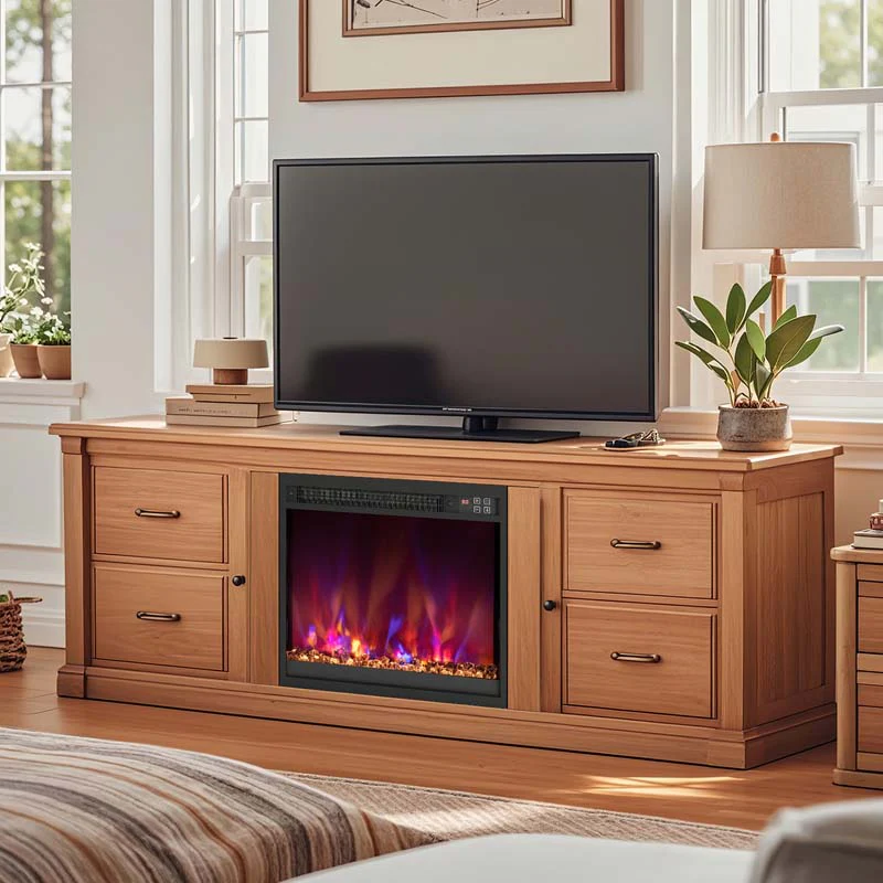 Eletriclife 1500W Electric Fireplace Insert with Remote Control