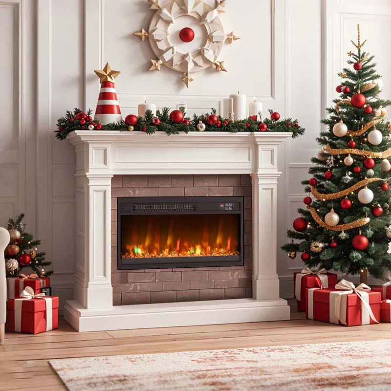 Eletriclife 1500W Electric Fireplace Insert with Remote Control