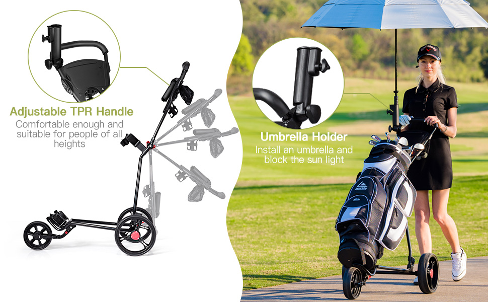 golf push cart
